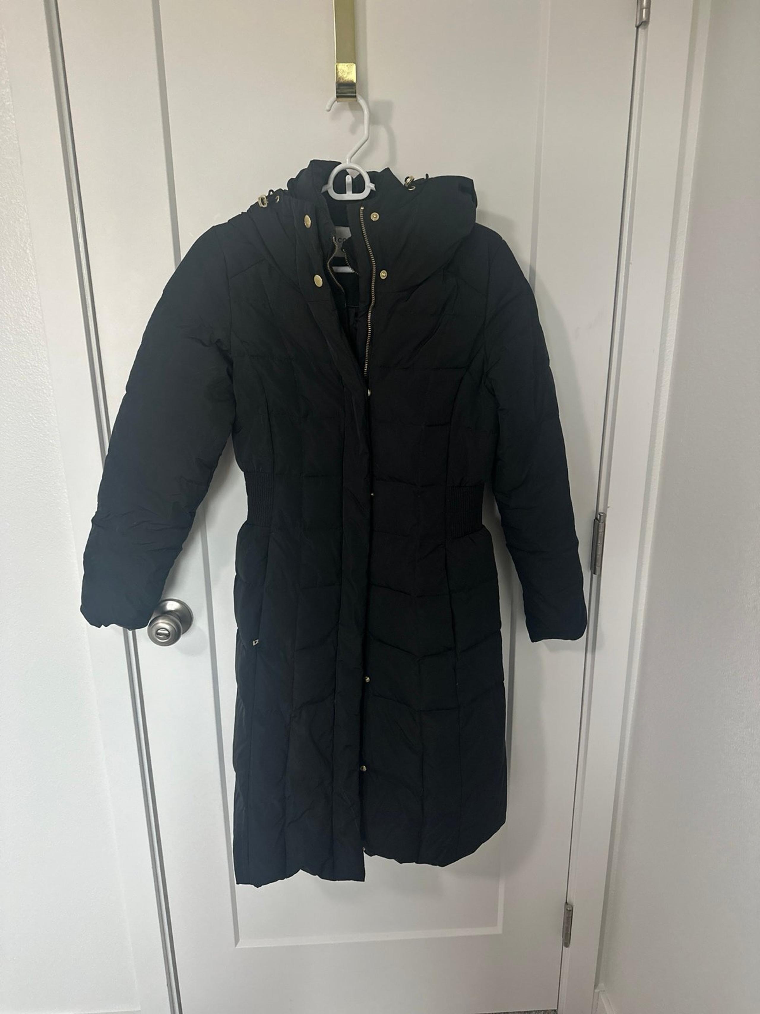 Women’s Cole Haan black puffer jacket