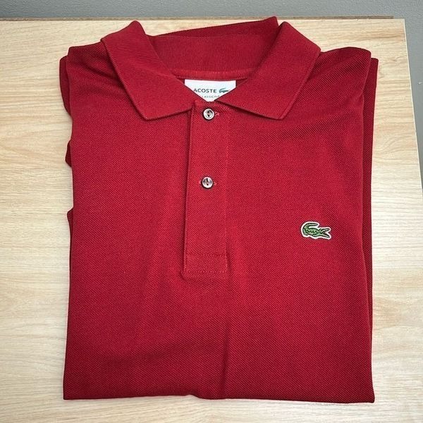 Lacoste Men's Red Polo Shirt