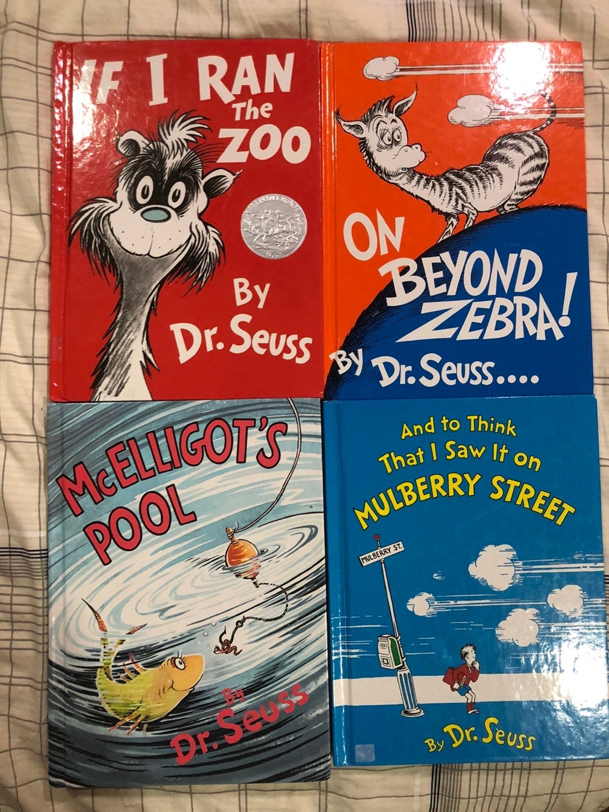 Dr. Seuss lot of 4 books- banned - discontiued (Out of Print)