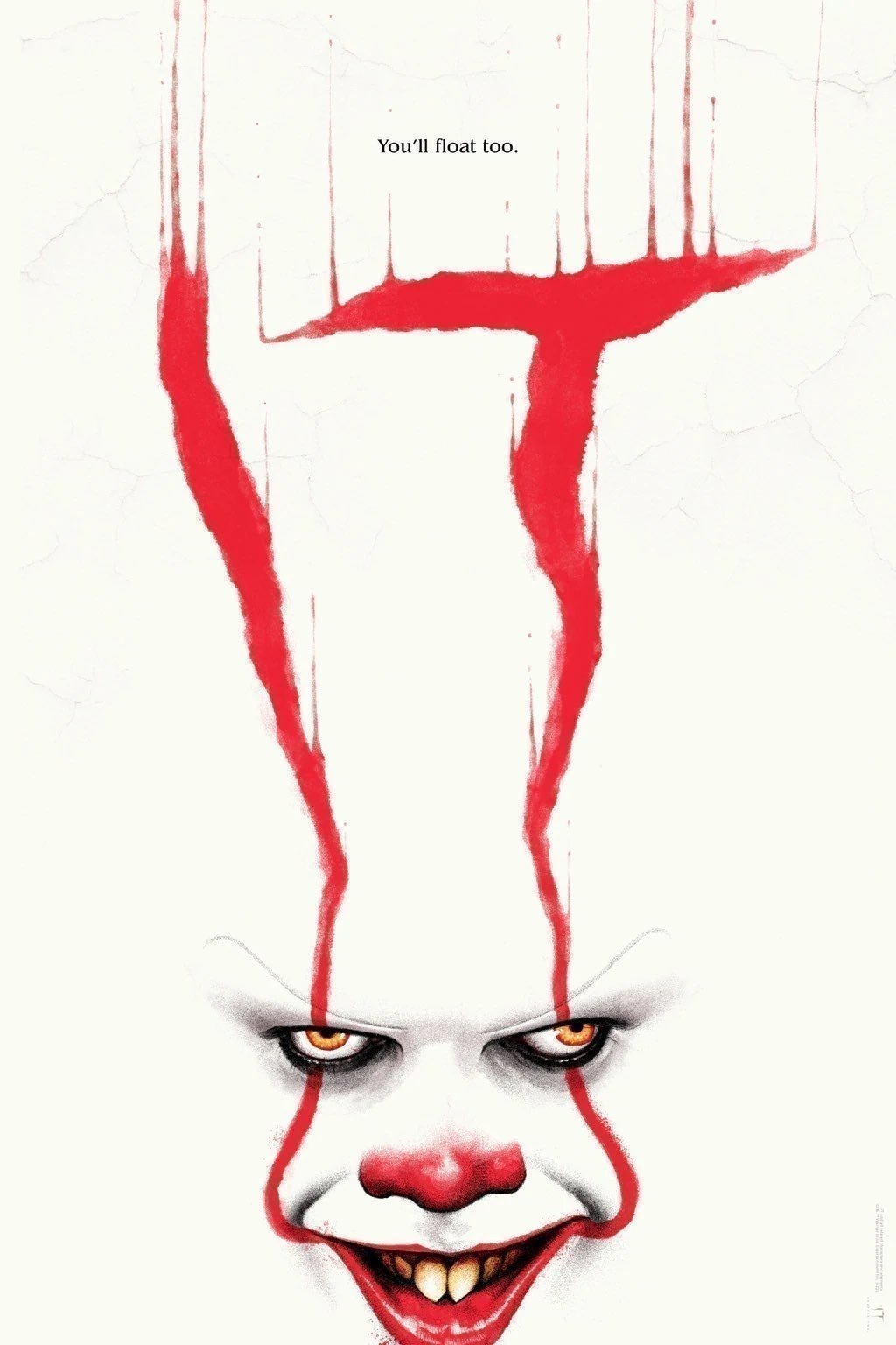 Mondo IT Pennywise Derry Movie Poster