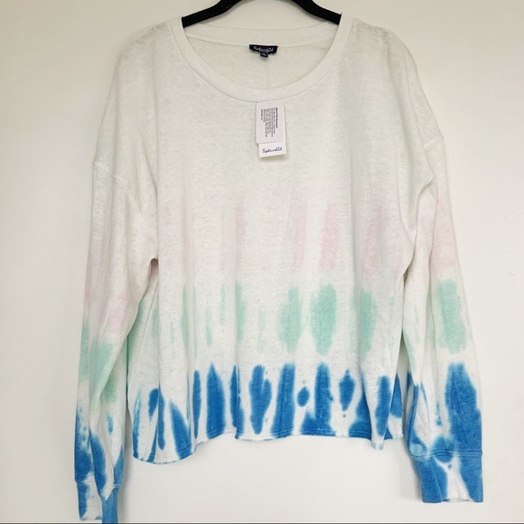 NWT Splendid Tie Dye Long Sleeve Top