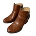 Soul Naturalizer Brown Calm Side Zip Short Heel Booties Size 7.5