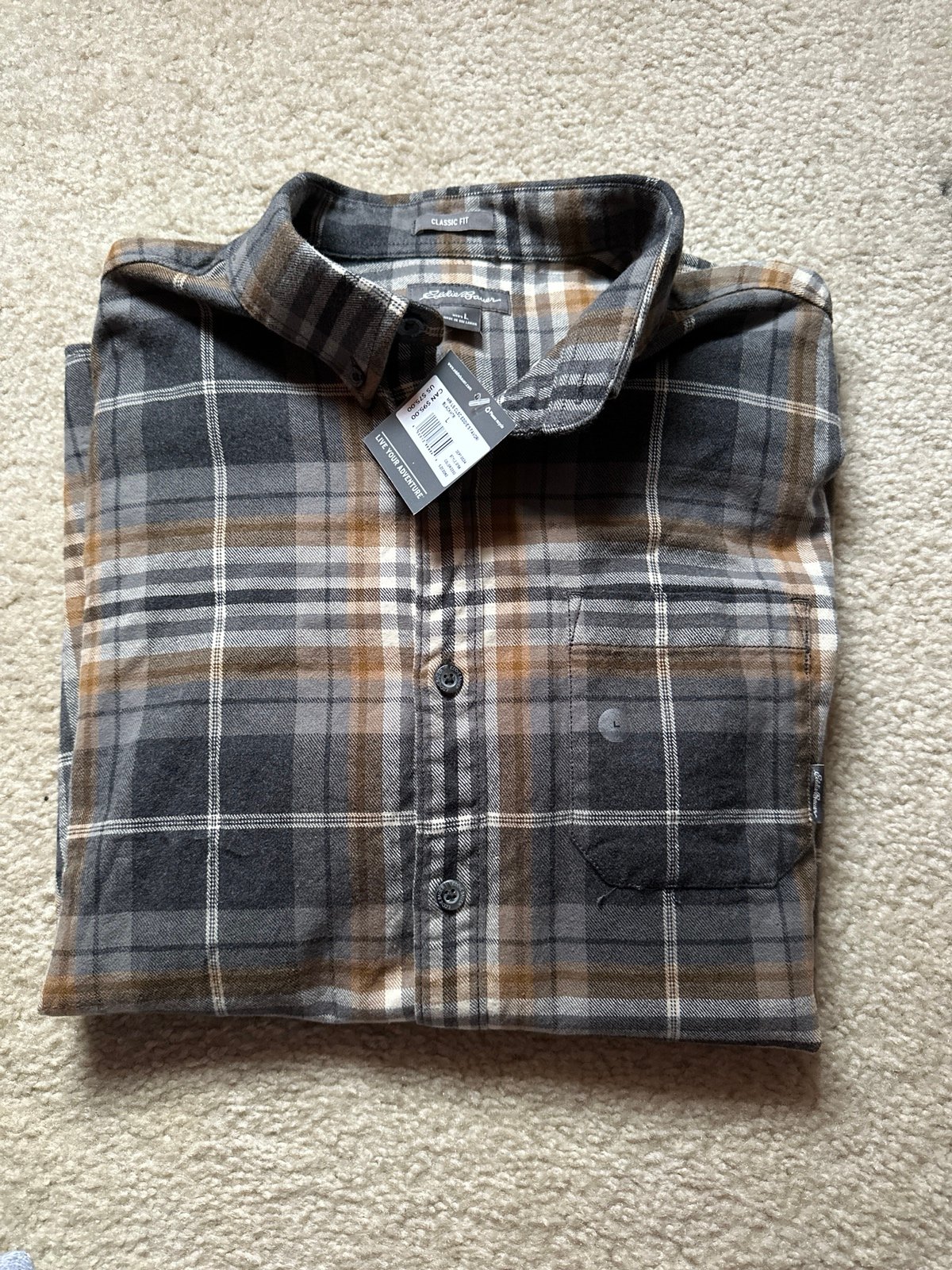 Eddie Bauer flannel shirt