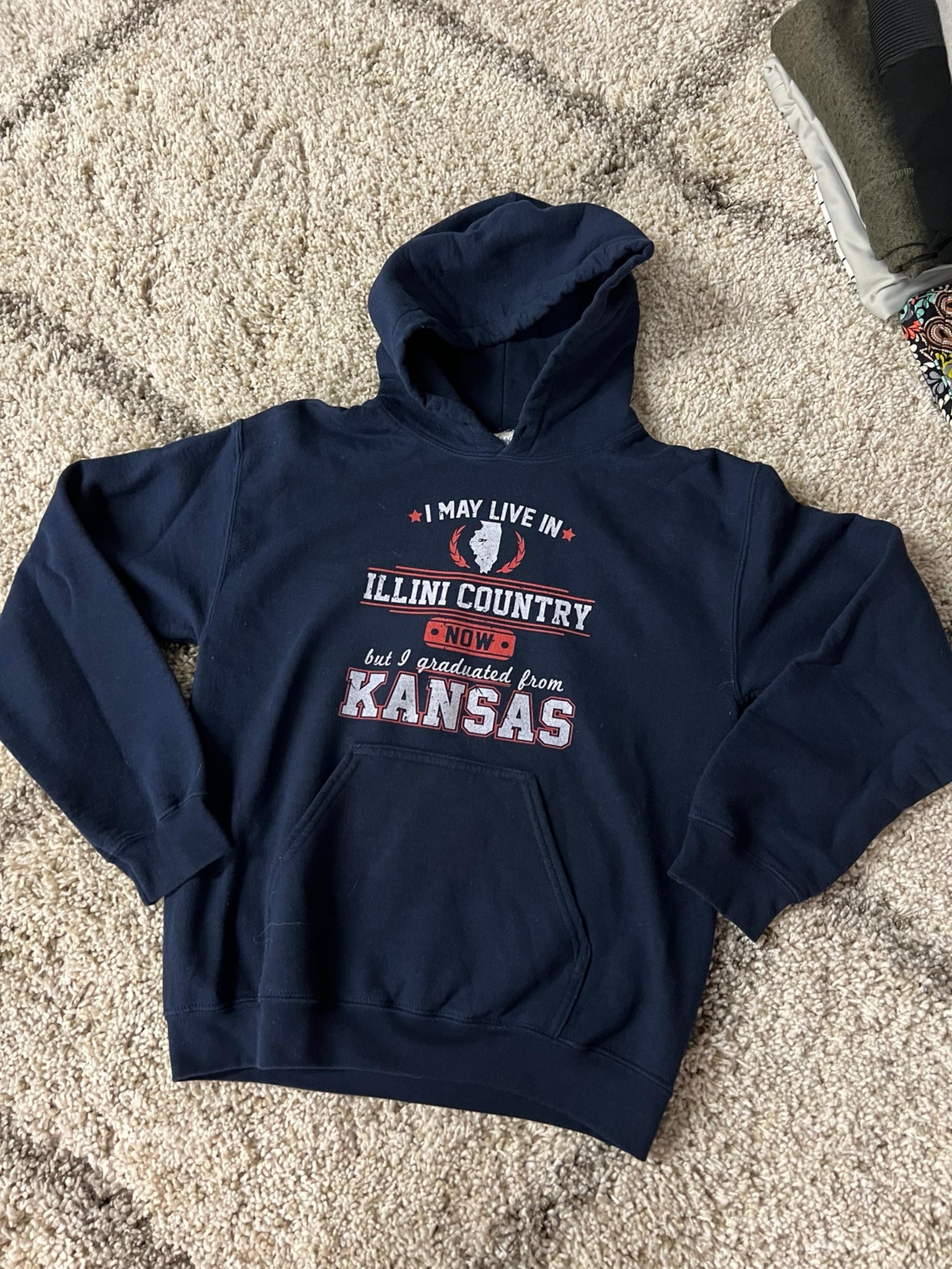KU Illinois sweatshirt