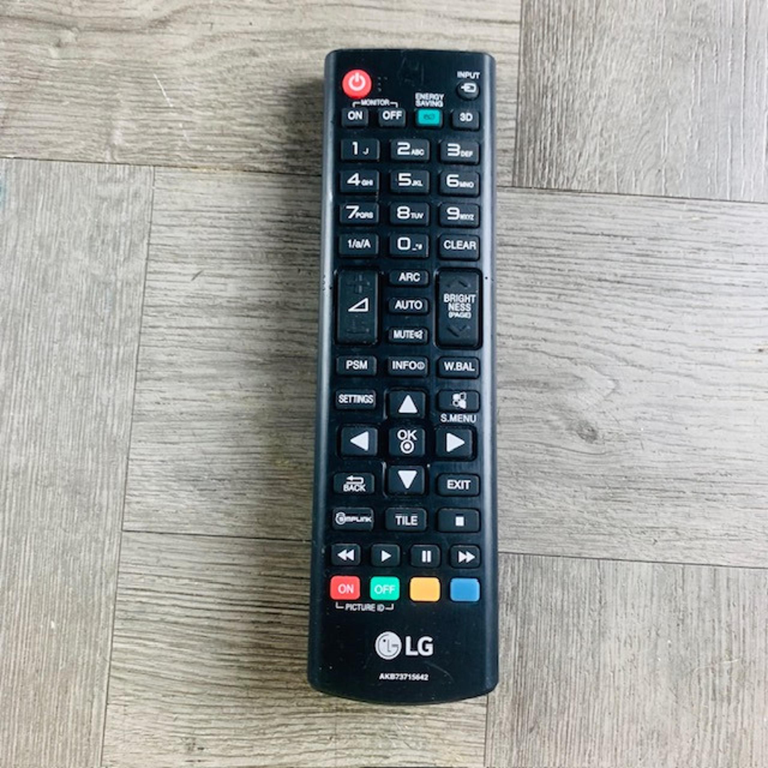 Genuine LG Remote Control AKB73715642 (Pair with all LCD,LED,OLED TVs)