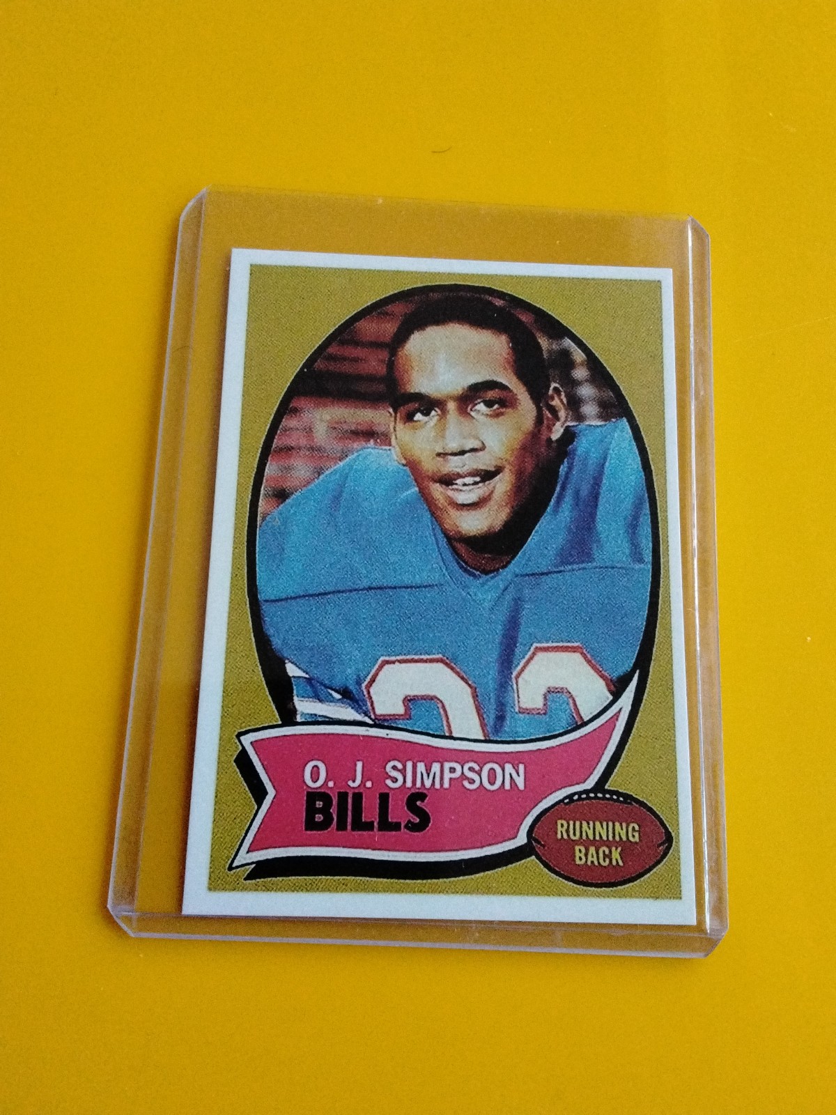1970 Topps O.J. Simpson RC #90