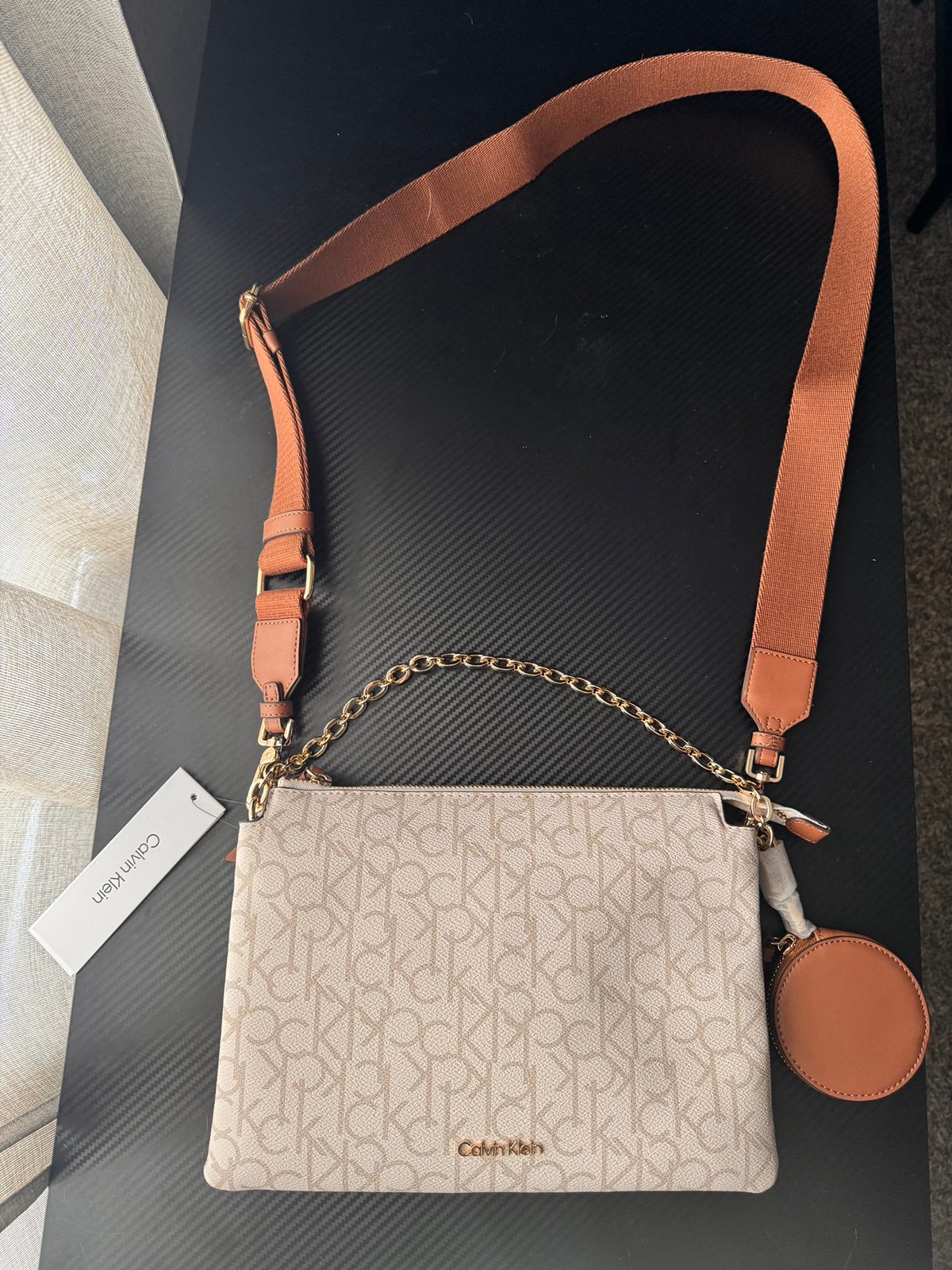 Calvin Klein crossbody strap shoulder bag