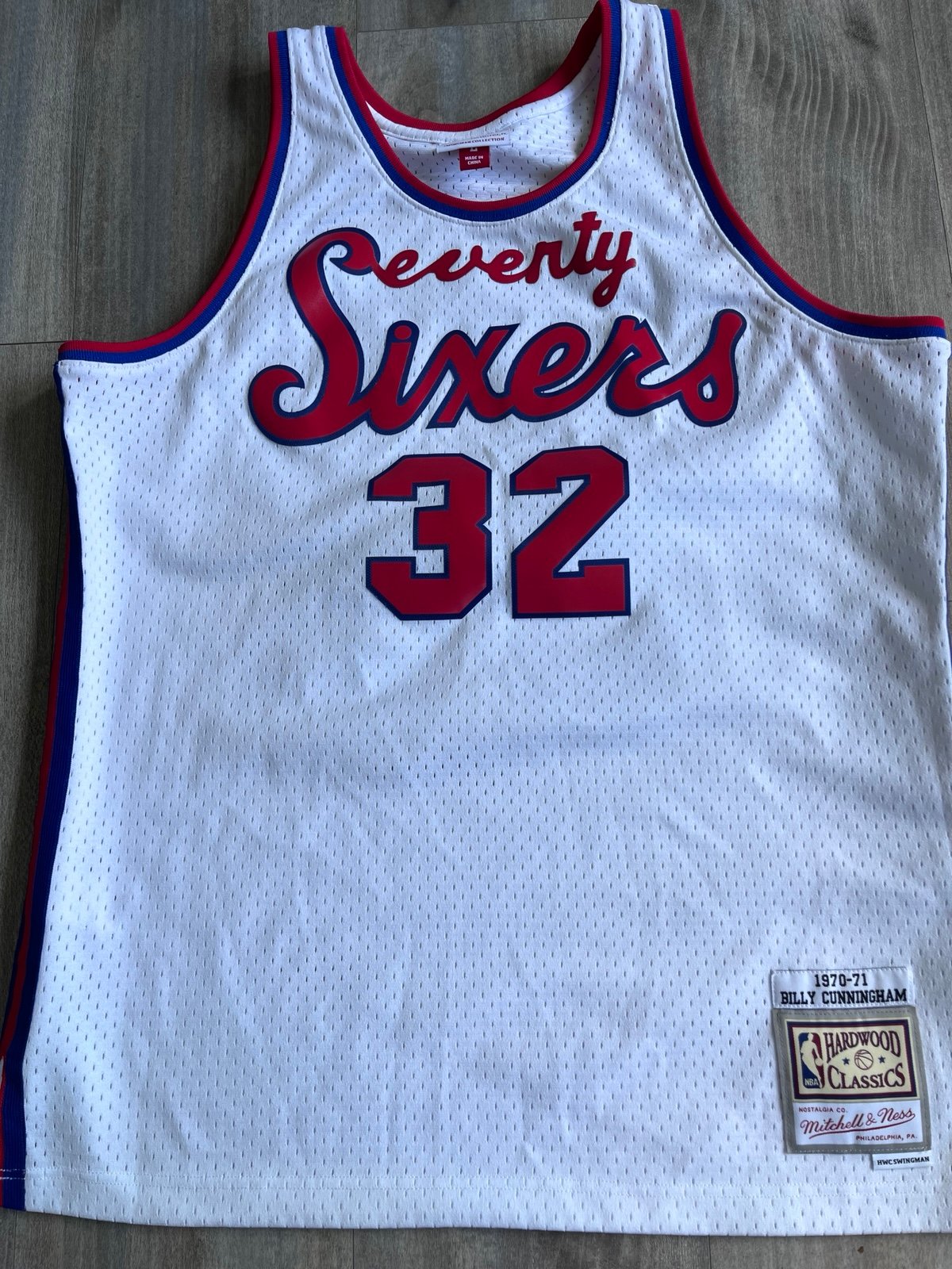 Sixers Cunningham Jersey