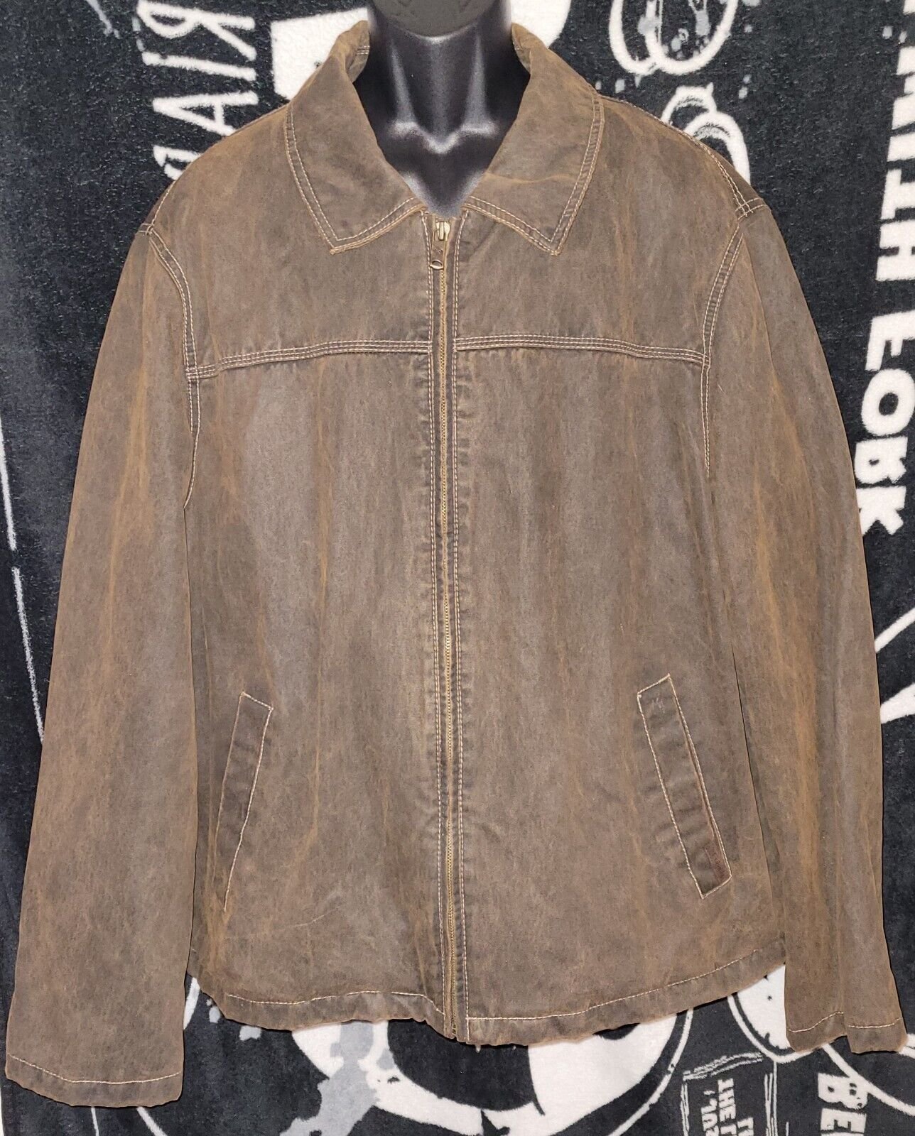 Columbia-Faux Leather Jacket-Size XL