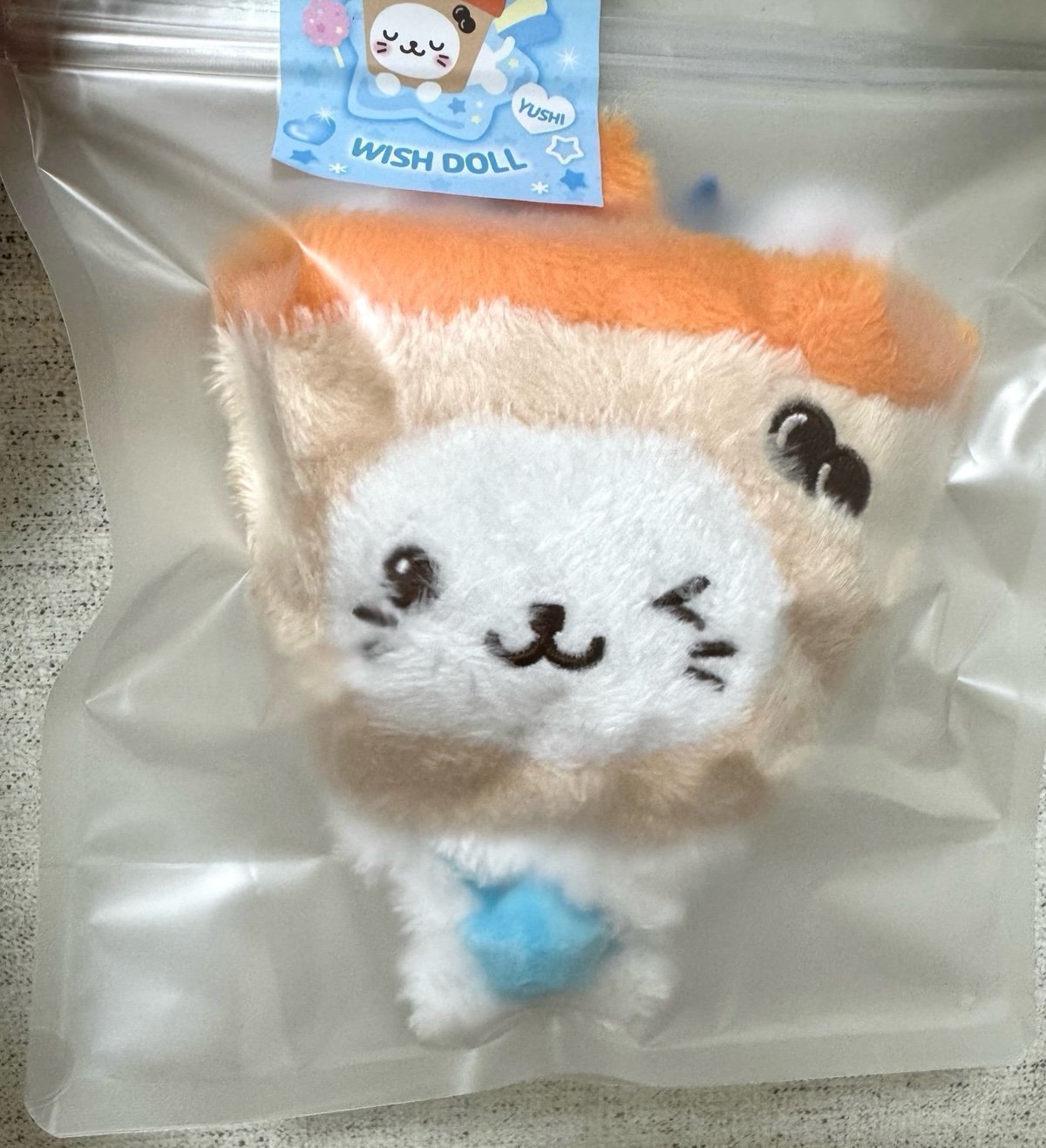 NCT WISH YUSHI STEADY OFFICIAL PLUSH DOLL - BUBBLENYANG