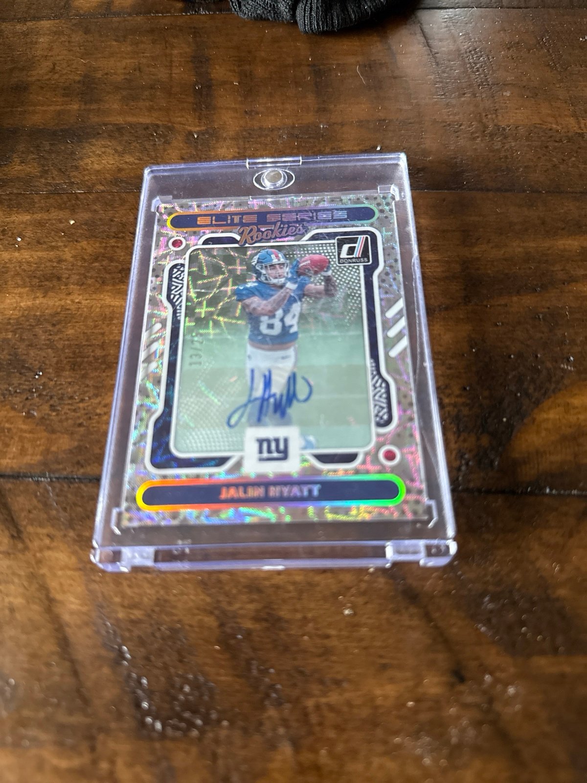 Jalin Hyatt elite series rookies auto