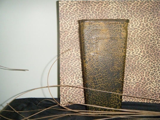 Leopard Print Vase|Animal Print Vase