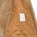 Vintage Chocolate Trench with Creamy Faux Fur & Copper Quilted Satin Lining