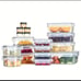 36 PCS Food Storage Containers With Airtight Lids