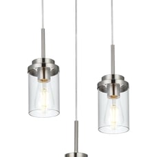 3-Light hanging chandelier