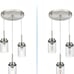 3-Light hanging chandelier