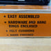 The A line 4 place Gun Rack in original box. Stock NO. 3004 Circa. 1950s