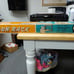 The A line 4 place Gun Rack in original box. Stock NO. 3004 Circa. 1950s