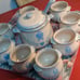 Vintage Stoneware Chilli Pot And mugs