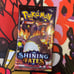 Pokemon 4 Shining Fates Booster Packs ART SET + Bonus Promo Card!