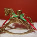 Brass Rocking Horse Candle Holders