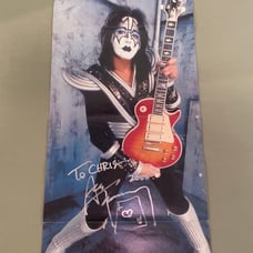KISS: Ace Frehley Autographed Poster Insert 2006