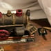 Antique Cast Iron Train Pen Holder Cast Iron 1930