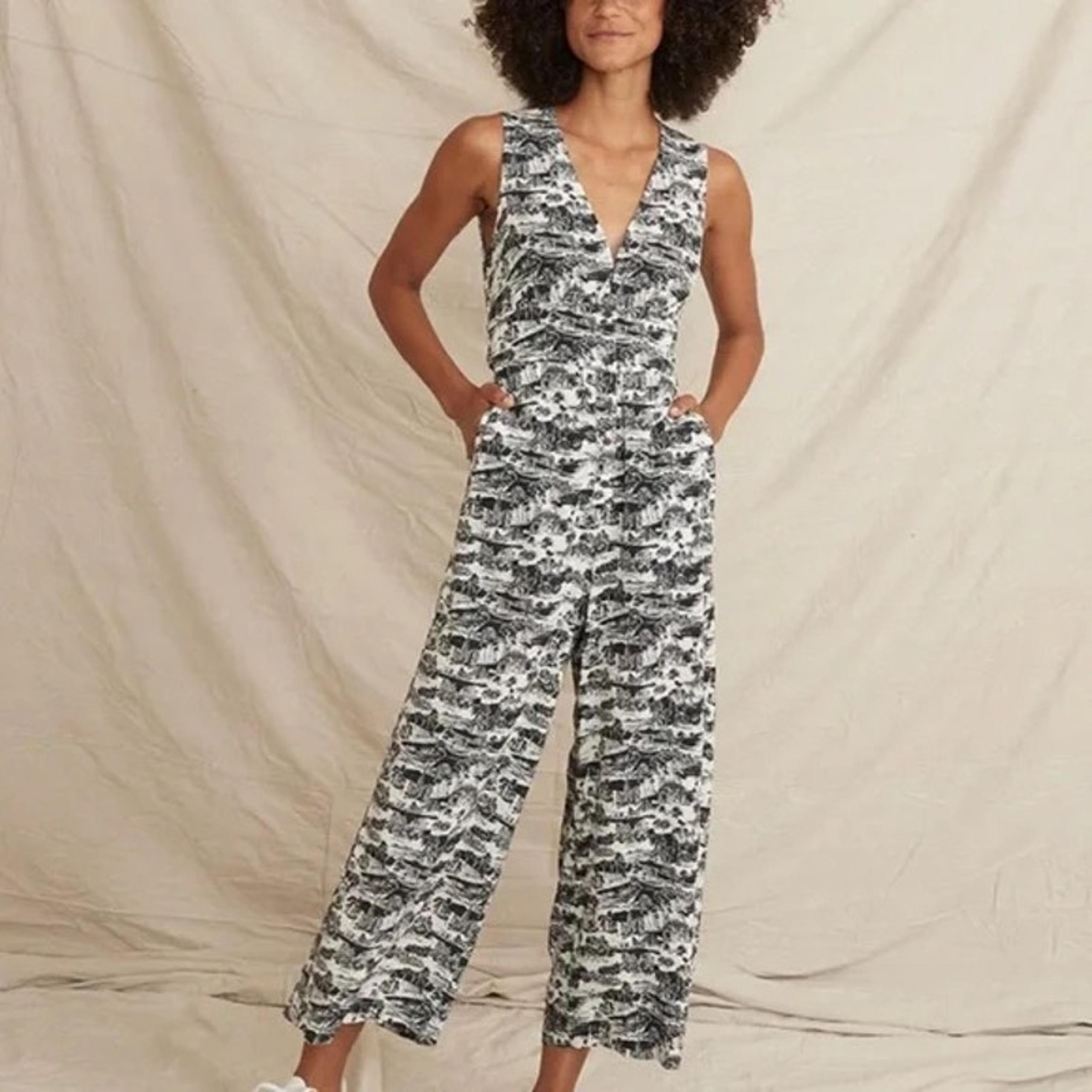 Marine Layer Jumpsuit Womens Holi California Sleeveless Wide Leg Size XS