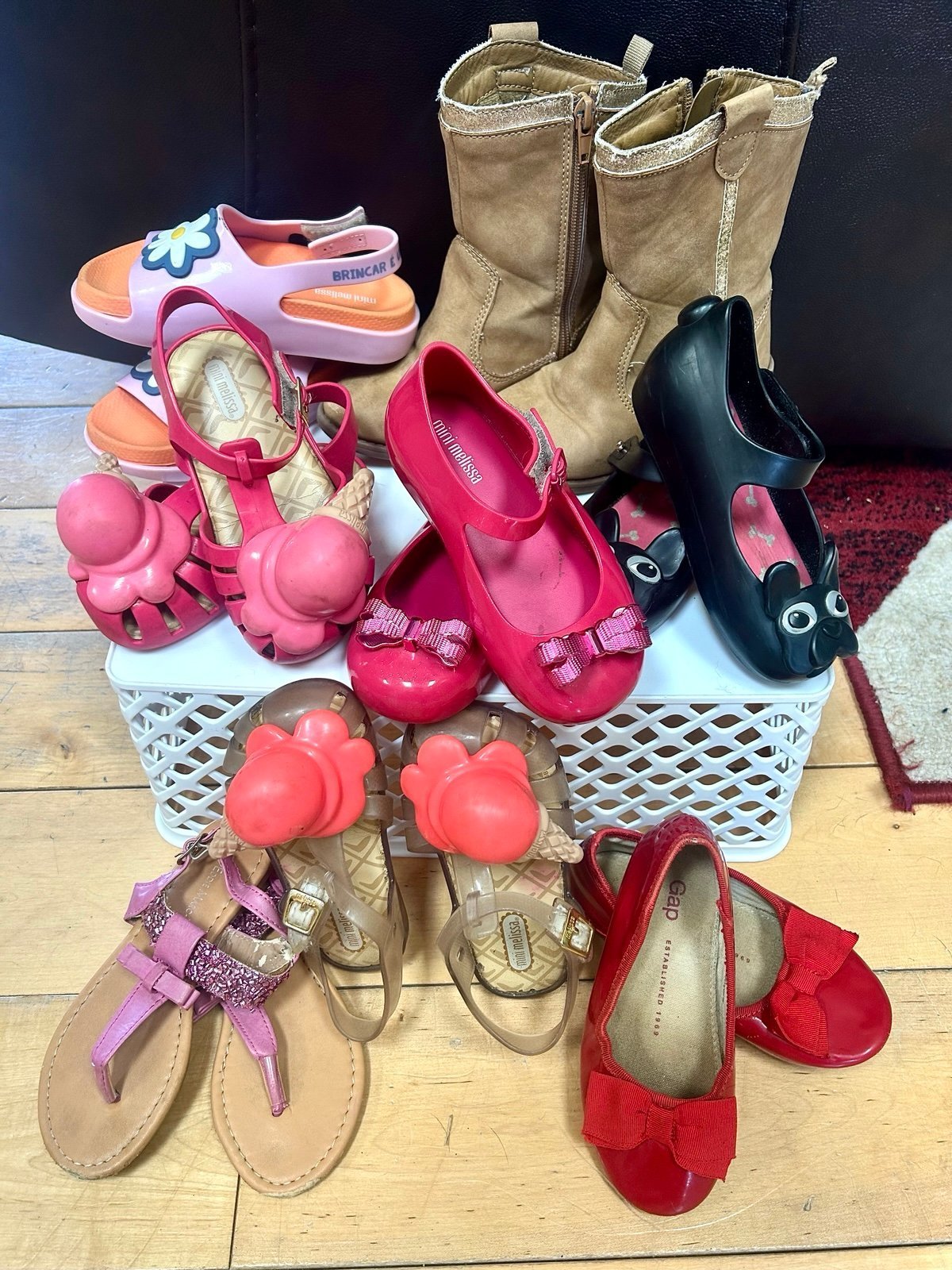 Girls size 9 shoe lot
