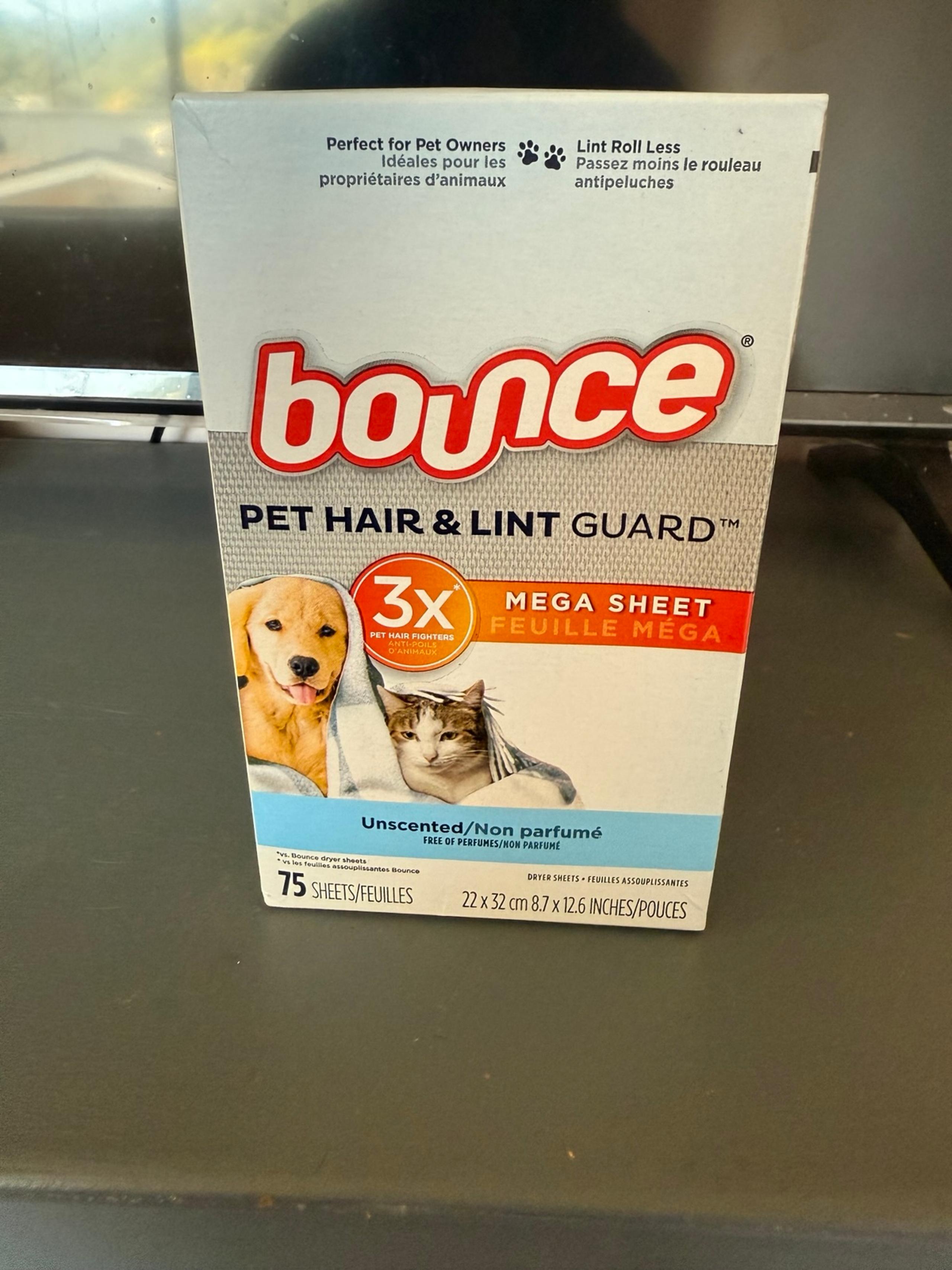 Bounce - Pet Hair & Lint Guard Dryer Sheets