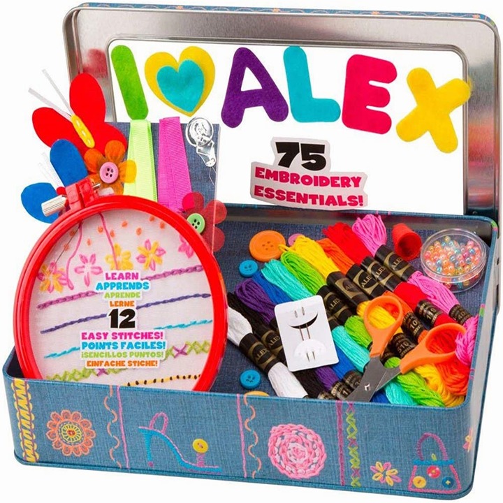 ALEX Toy Crafts - Embroidery Kit