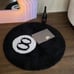 8 ball rug - 80x80cm