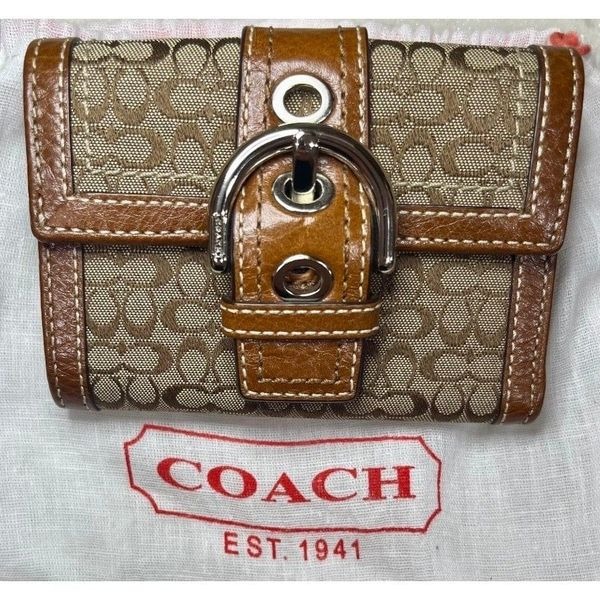 NWOT Coach Y2K F40582 Soho Mini Signature Mini Wallet