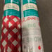 2 Rolls Pioneer Woman Wrapping Paper Holiday 160 sq feet Christmas HTF