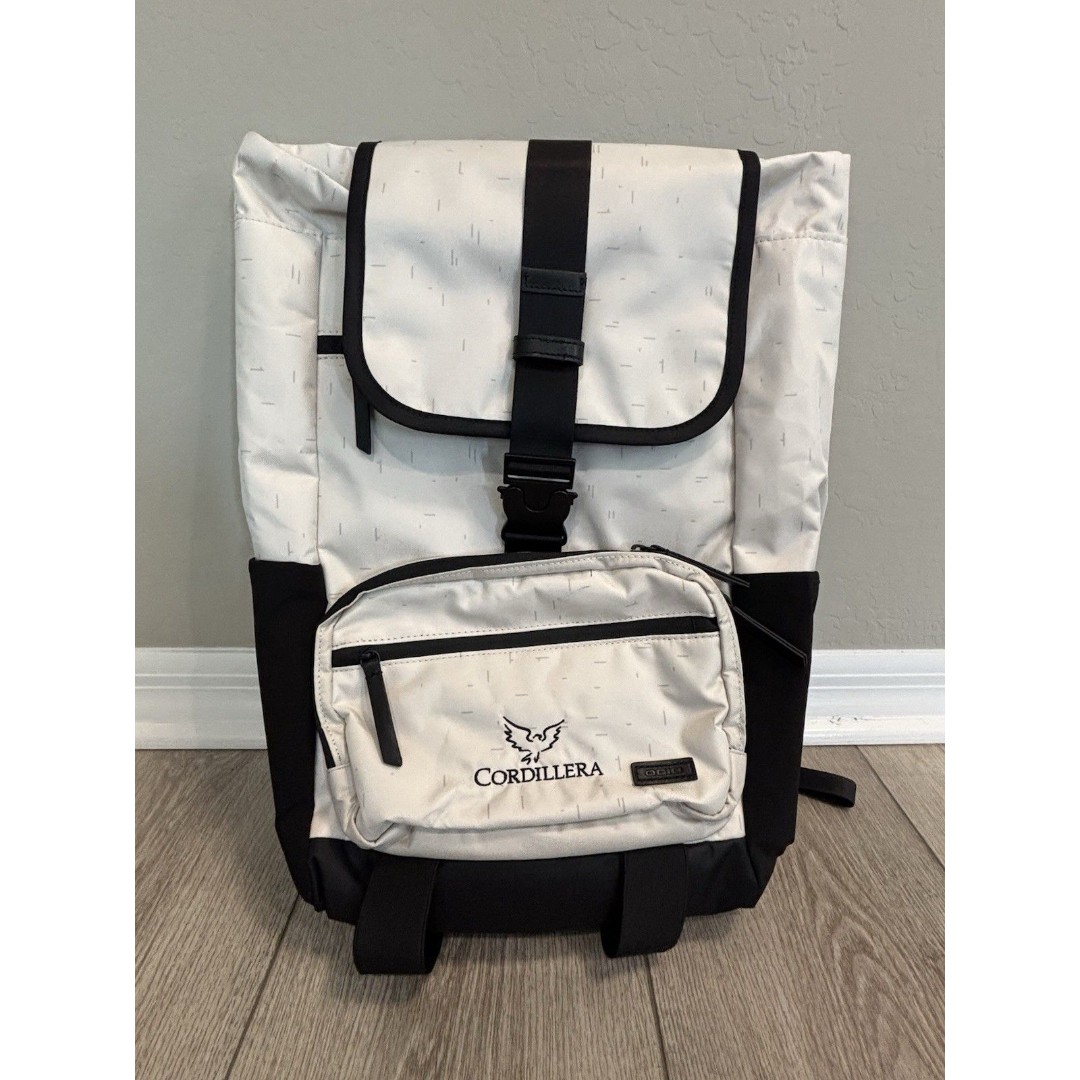 Ogio XIX 20 Backpack White Creme Digital Print NWT