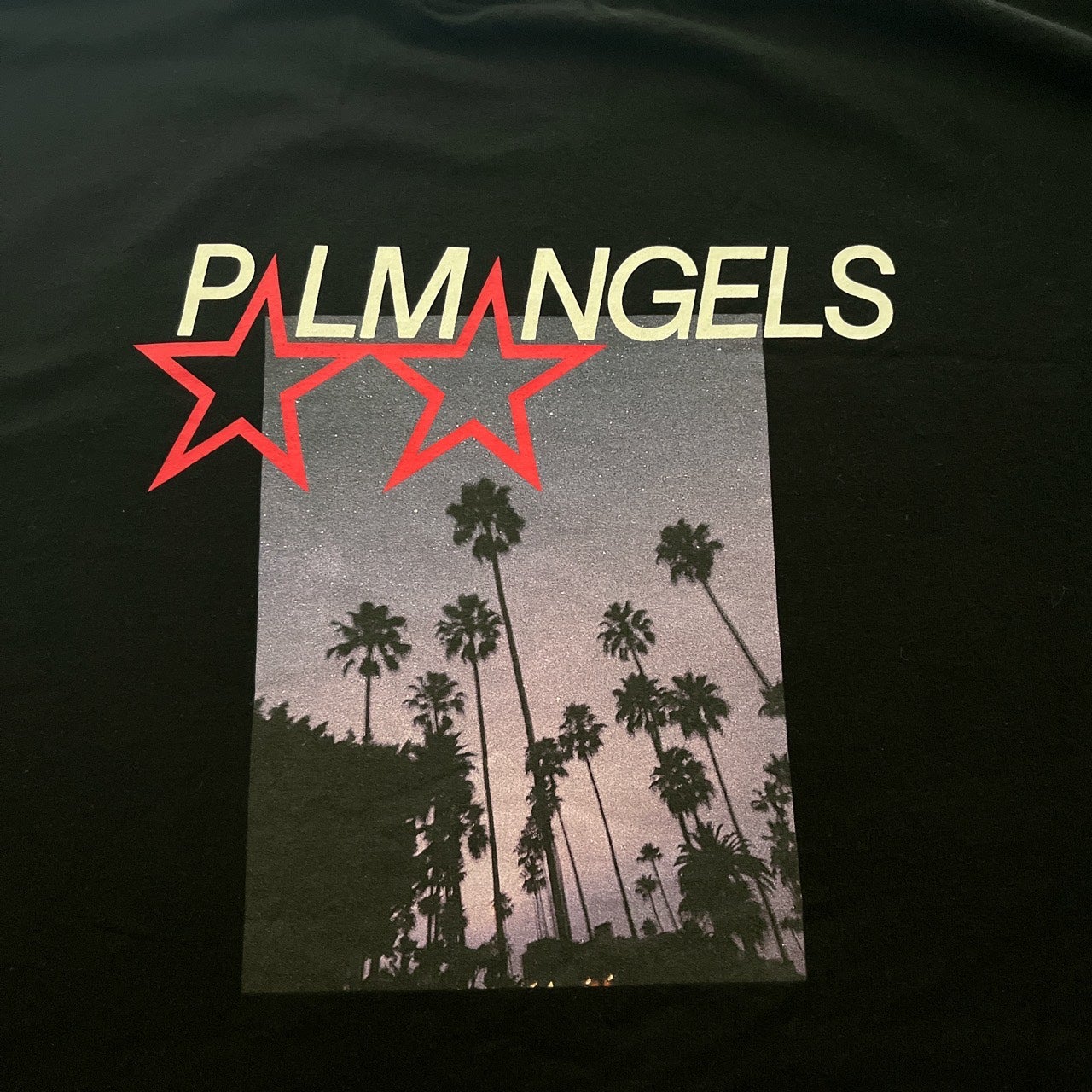Palm Angels "Stars and Palms" Oversized Tee