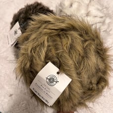 Fox fur yarn