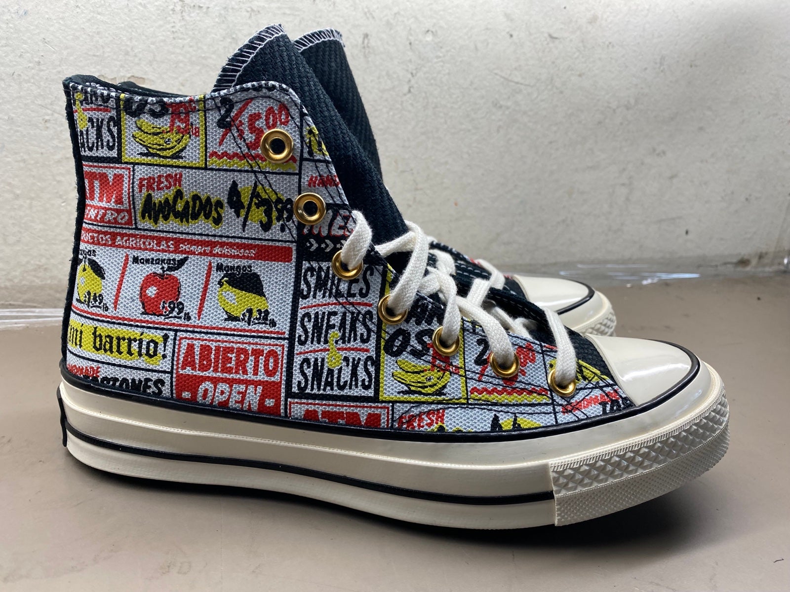 New Unisex Converse Chuck 70 Hi Mi Gente J Balvin Black 171572C Size Men 6/Women