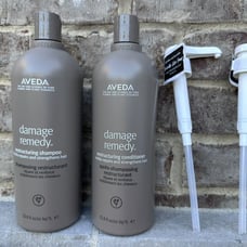 Aveda Damage Remedy Shampoo & Conditioner With Pump,33.8oz Each, Duo