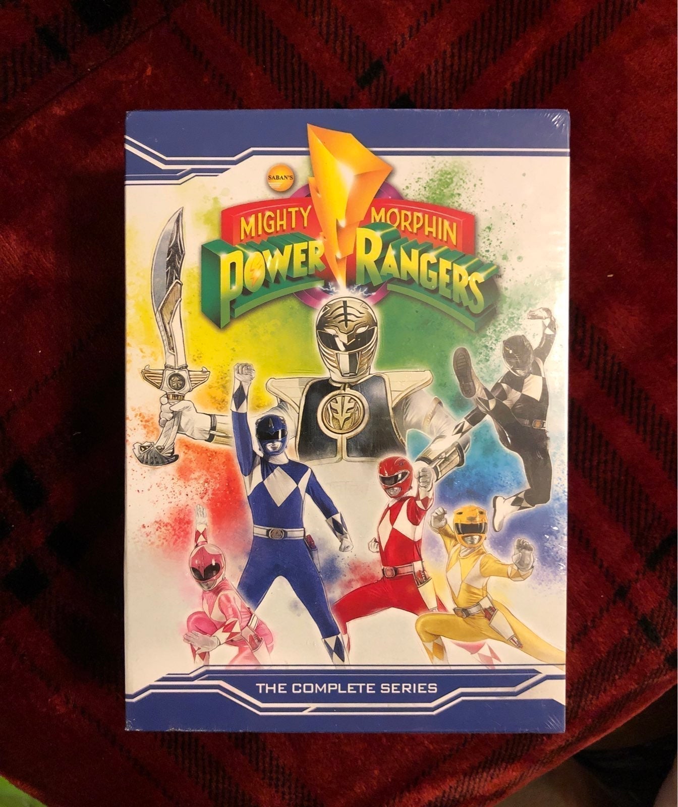 mighty morphin power rangers dvd