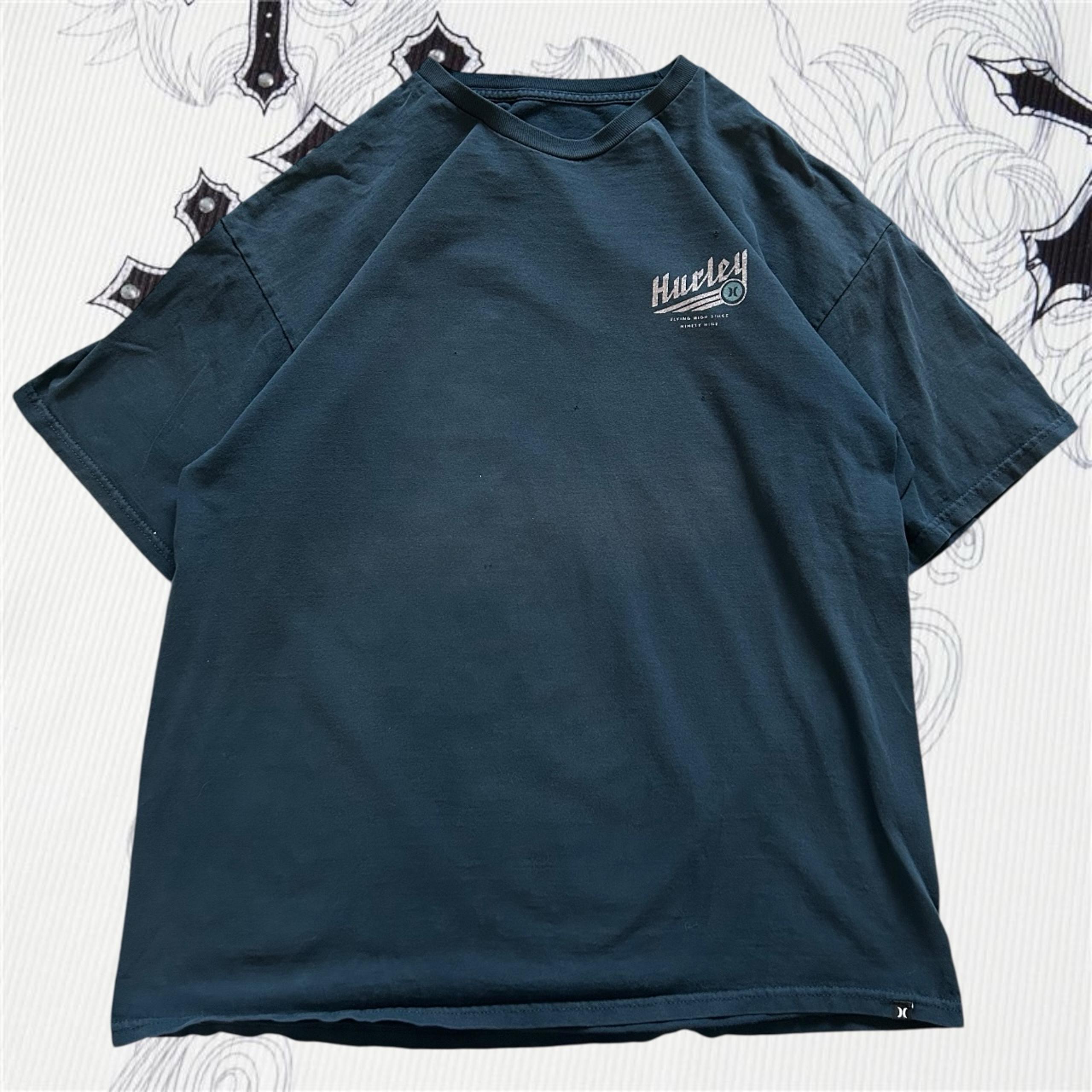 Hurley Surfwear Sunfaded Navy Blue Tshirt Size XL