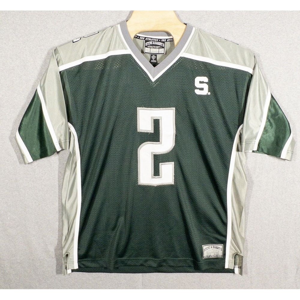 Steve & Barrys Stitched Michigan State Football Jersey Mens XL
