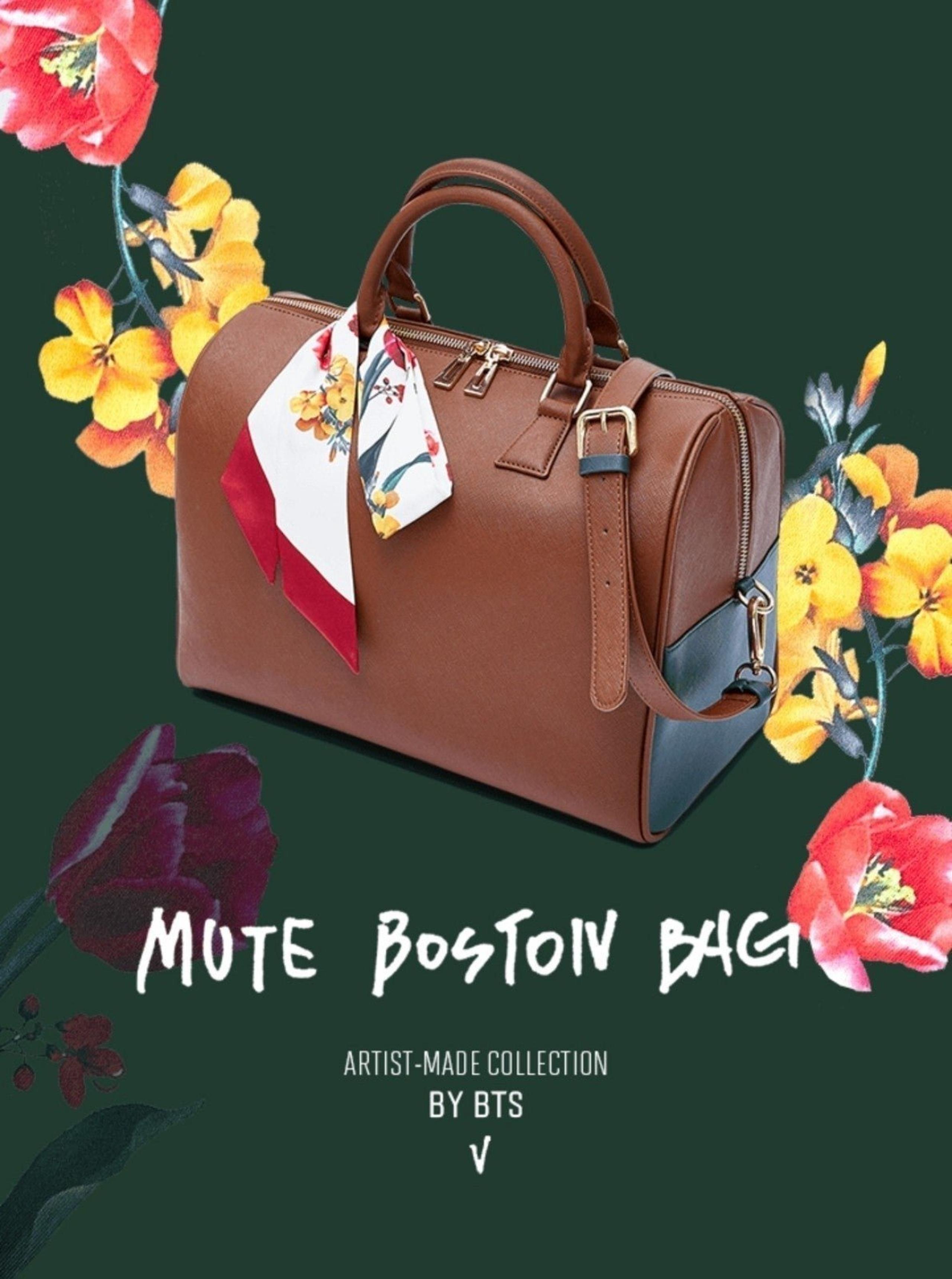 BTS V Mute Boston Bag (Artist Made Collection by BTS V)
