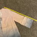 Badgley Mischka 100% Silk Peach/Grey Ombre Robe - S