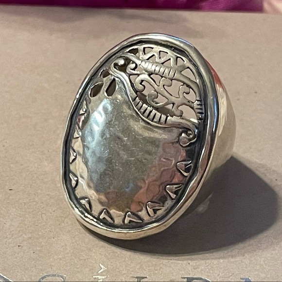R2939 Retired Silpada REFLECTION ring Size 6