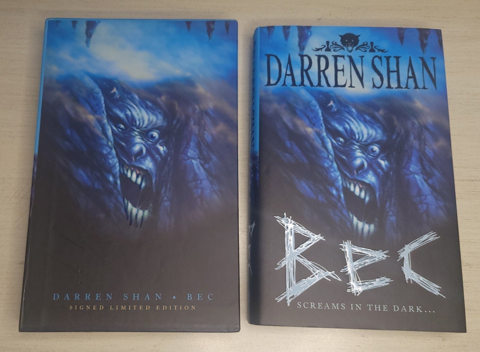 Darren Shan Signed Special edition- Bec