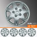 Set of four (4) new 17 Wheel Covers Hub Caps Fits 95% of 17 Steel Wheels