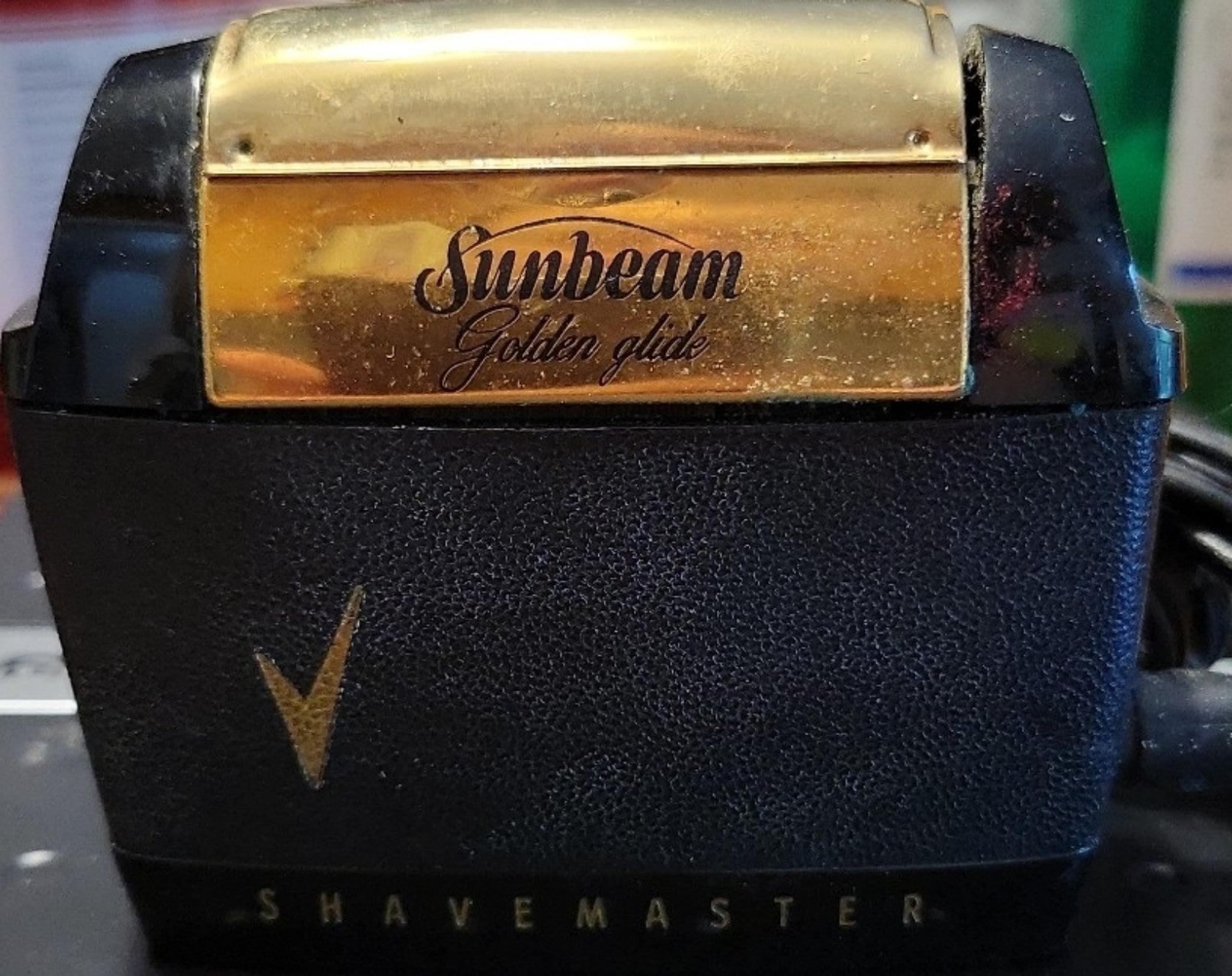 Sunbeam Vintage Golden Glide Electric Shaver