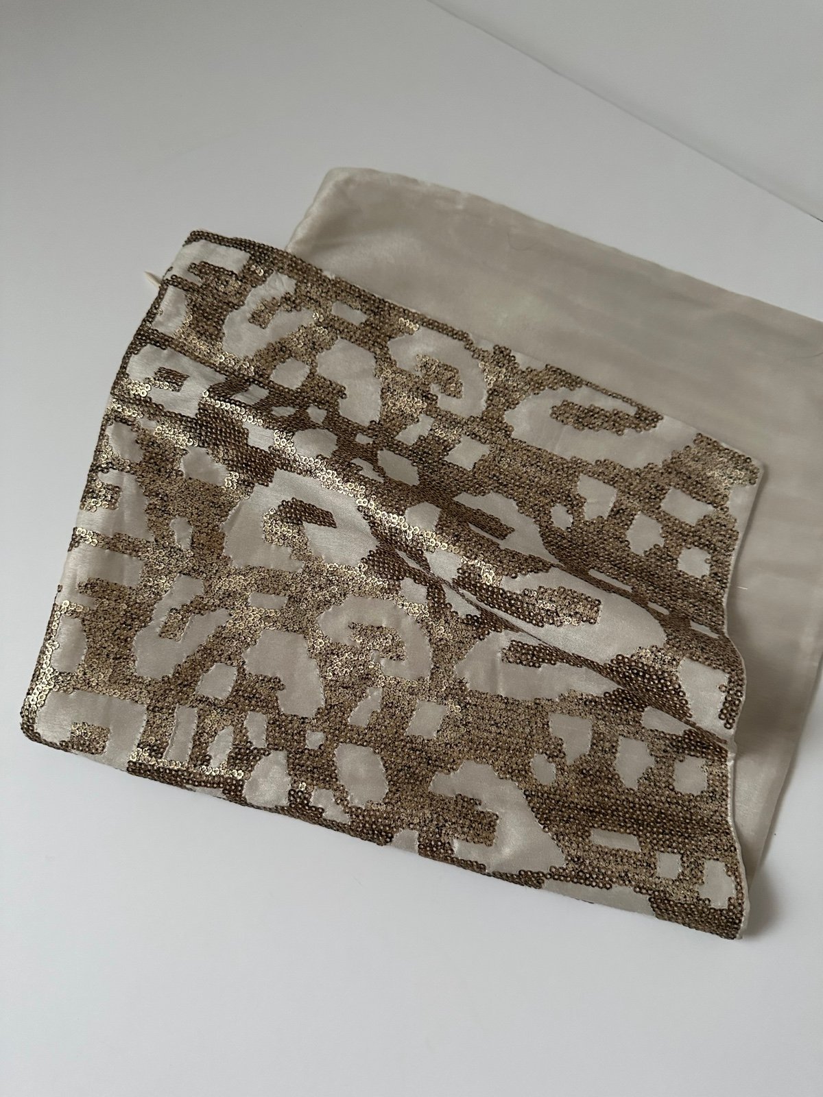 DKNY luxury decorative sequin pillow case