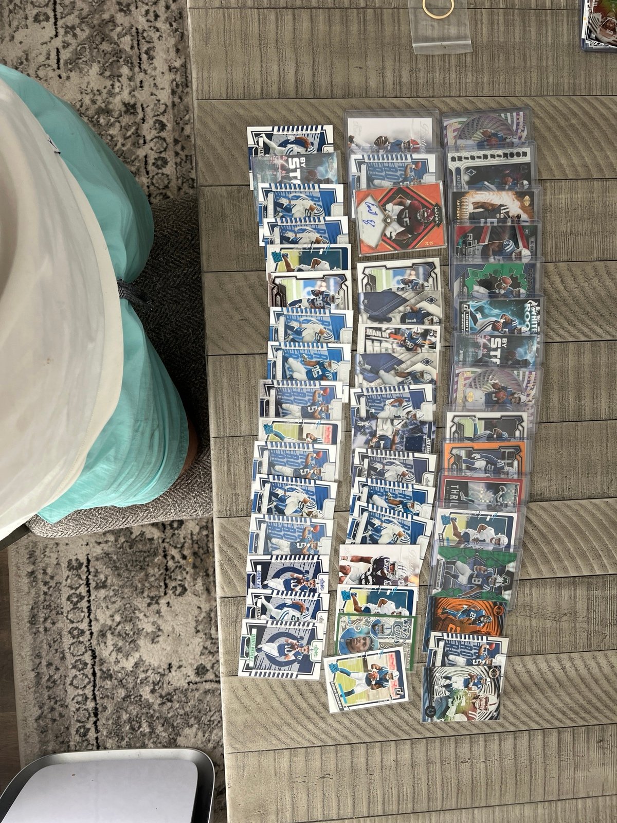 Colts card lot